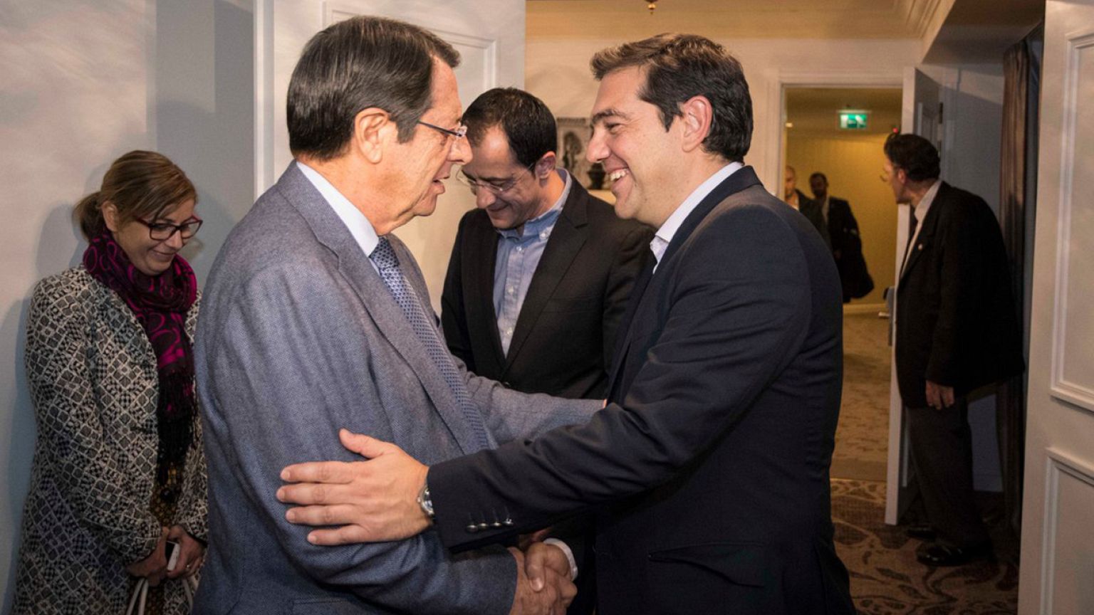 Το Κυπριακό στο επίκεντρο της συνάντησης Αναστασιάδη – Τσίπρα