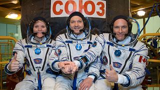 Weeks after scary mishap, Soyuz rocket to launch spaceflyers to space station