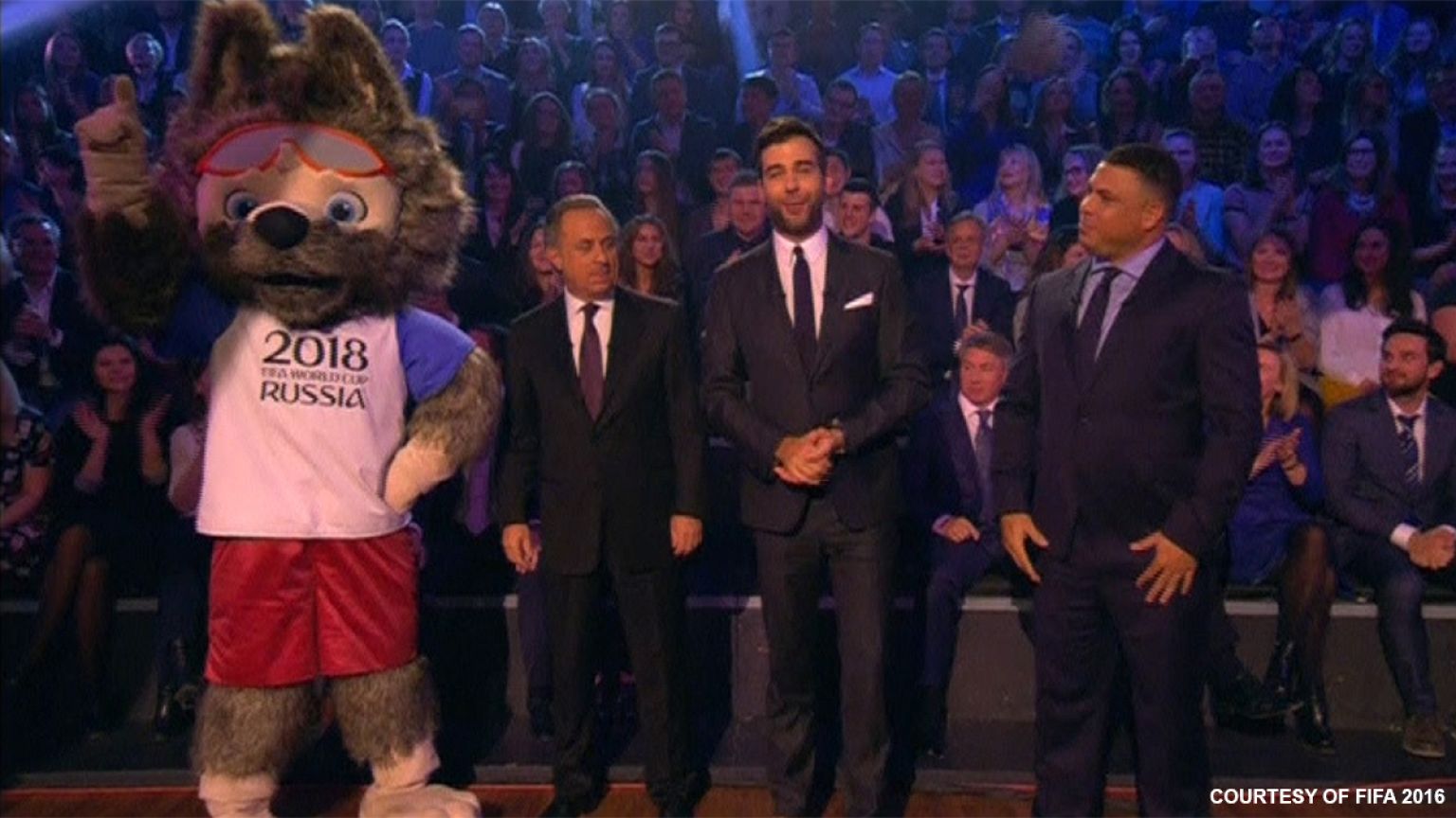 Lobo Zabivaka eleito mascote do Mundial 2018 na Rússia