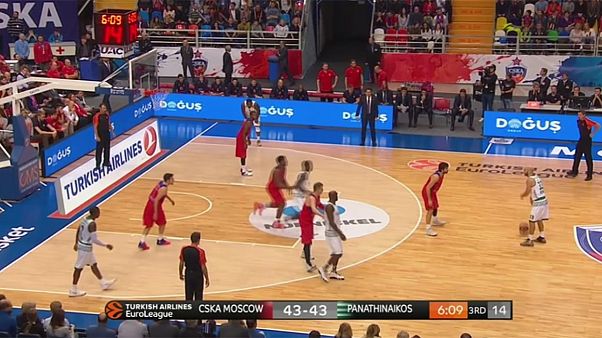 Victorias del CSKA y el Estrella Roja en la segunda jornada de la Euroliga Victorias del CSKA y el Estrella Roja en la segunda jornada de la Euroliga