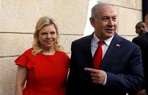 Image: Prime Minister Benjamin Netanyahu and his wife Sara Netanyahu