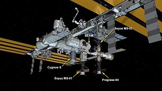 Cápsula Cygnus chegou à Estação Espacial Internacional