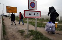 Derniers préparatifs avant le démantèlement de la "Jungle" de Calais