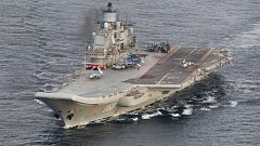 Video: Russia's cold war aircraft carrier the Admiral Kuznetsov