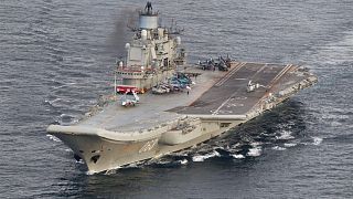 Video: Russia's cold war aircraft carrier the Admiral Kuznetsov