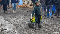 Botrányos körülmények a calais-i táborban