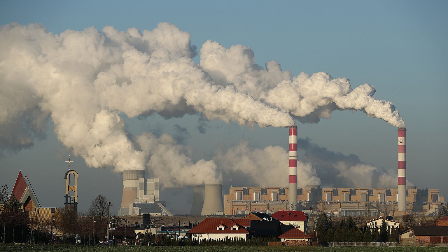 Image: The Belchatow Power Station in Rogowiec, Poland