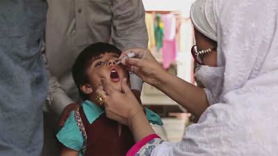 Euronews Özel: Pakistan'da çocuk felci vakası azalıyor