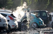 Autó robbant fel a török üdülővárosban