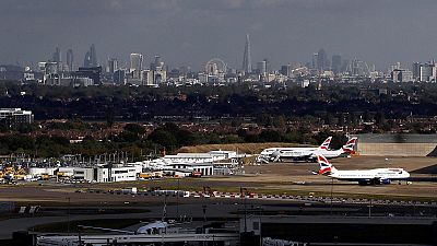 Protests over Britain's planned expansion to London's Heathrow airport