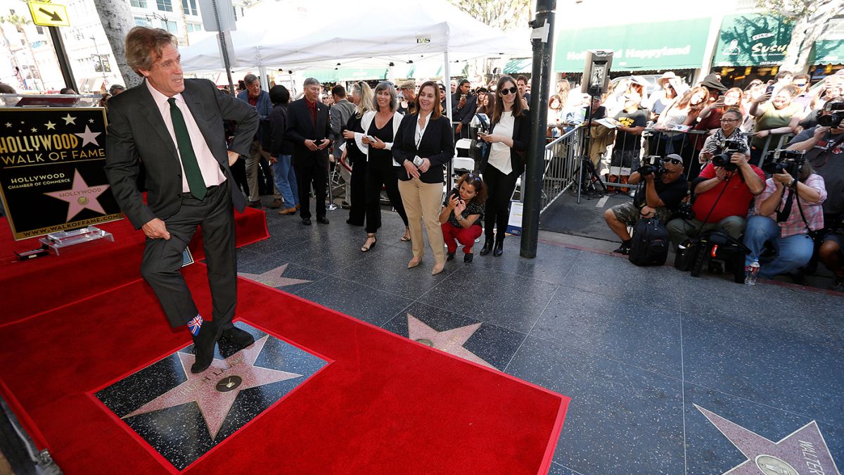 Hugh Laurie makes it on to Hollywood's Walk of Fame