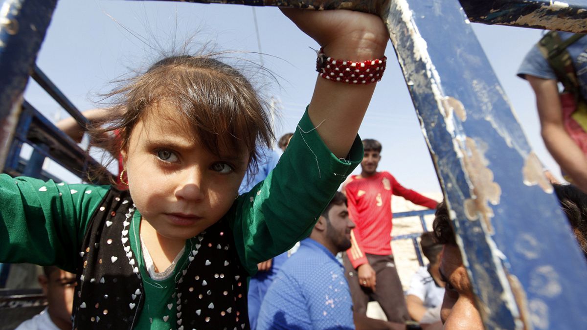 Comienza a llegar la ayuda de la Media Luna Roja turca a los campamentos de desplazados por la ofensiva de Mosul