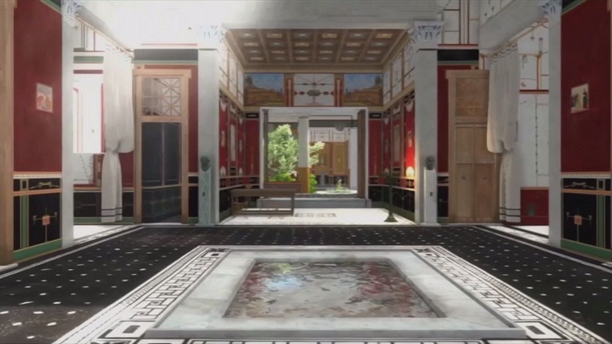 Ancient meets modern in 3D reconstruction of Pompeii home