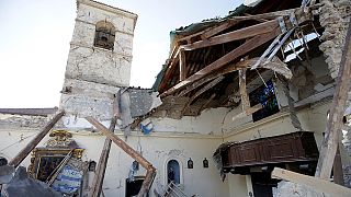 Serious damage from Italy earthquakes