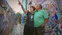 Im Bad fing alles an: Das Mosaik-Haus von Cheri Pann und Gonzalo Durán