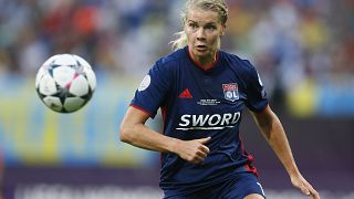Image: Ada Hegerberg during the the UEFA Women's Champions League Final