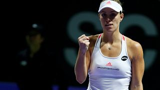 Kerber bestätigt Favoritenrolle - Als Gruppenerste ins Halbfinalle der Tennis-WM