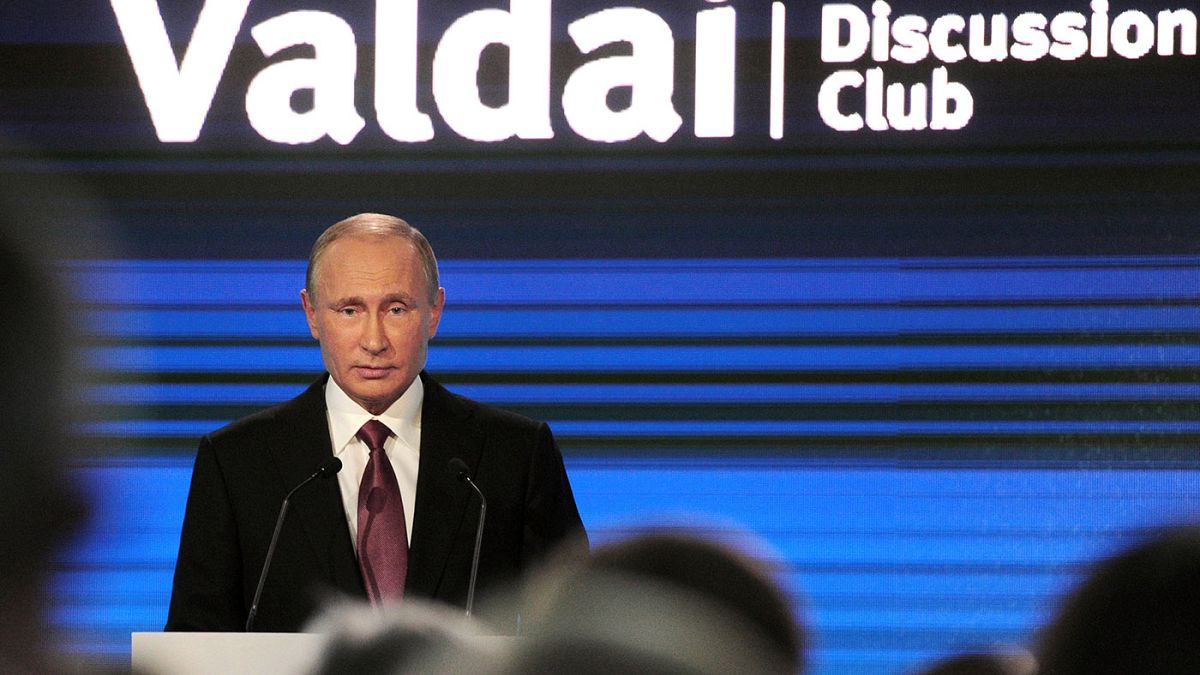 Putin says Russian military threat to NATO is 'imaginary'