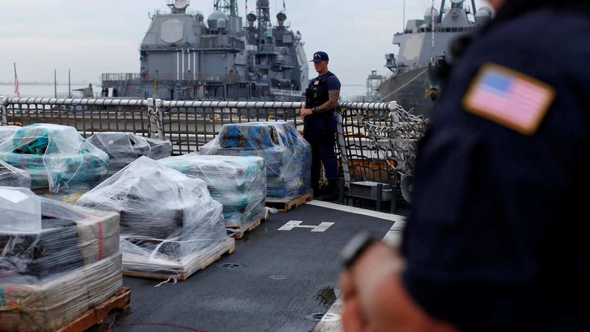 Береговая охрана США перехватила партию кокаина стоимостью больше 500 миллиардов долларов