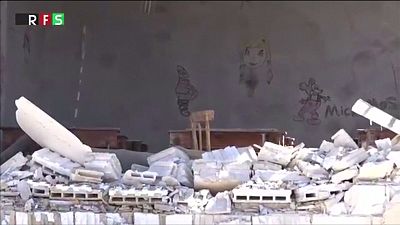 حمله موشکی مخالفان اسد به مدرسه ای در غرب حلب