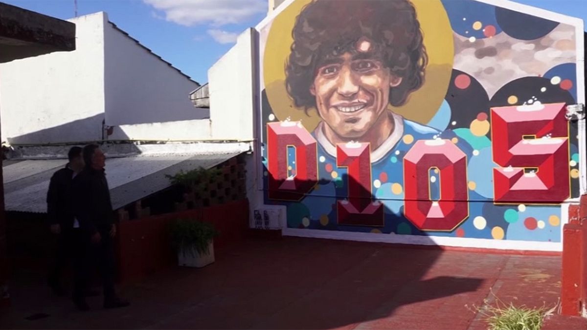Una casa en la que vivió Maradona se convierte en museo en Buenos Aires