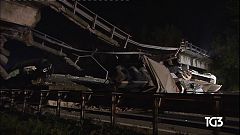 VIDEO: Stark befahrene Brücke in Italien stürzt ein