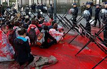 Bruxelles: sit-in di protesta contro il Ceta, scontri tra dimostranti e polizia