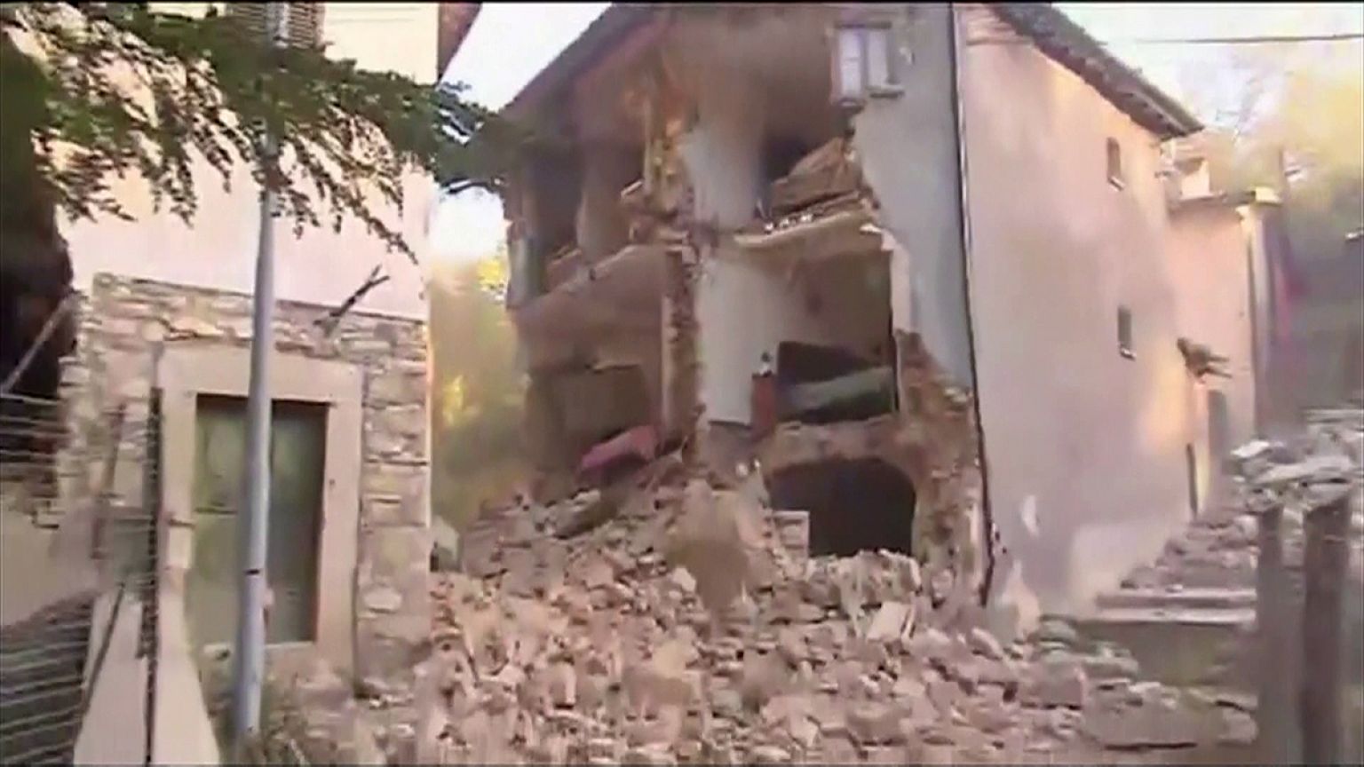 Norcia nach dem Erdbeben