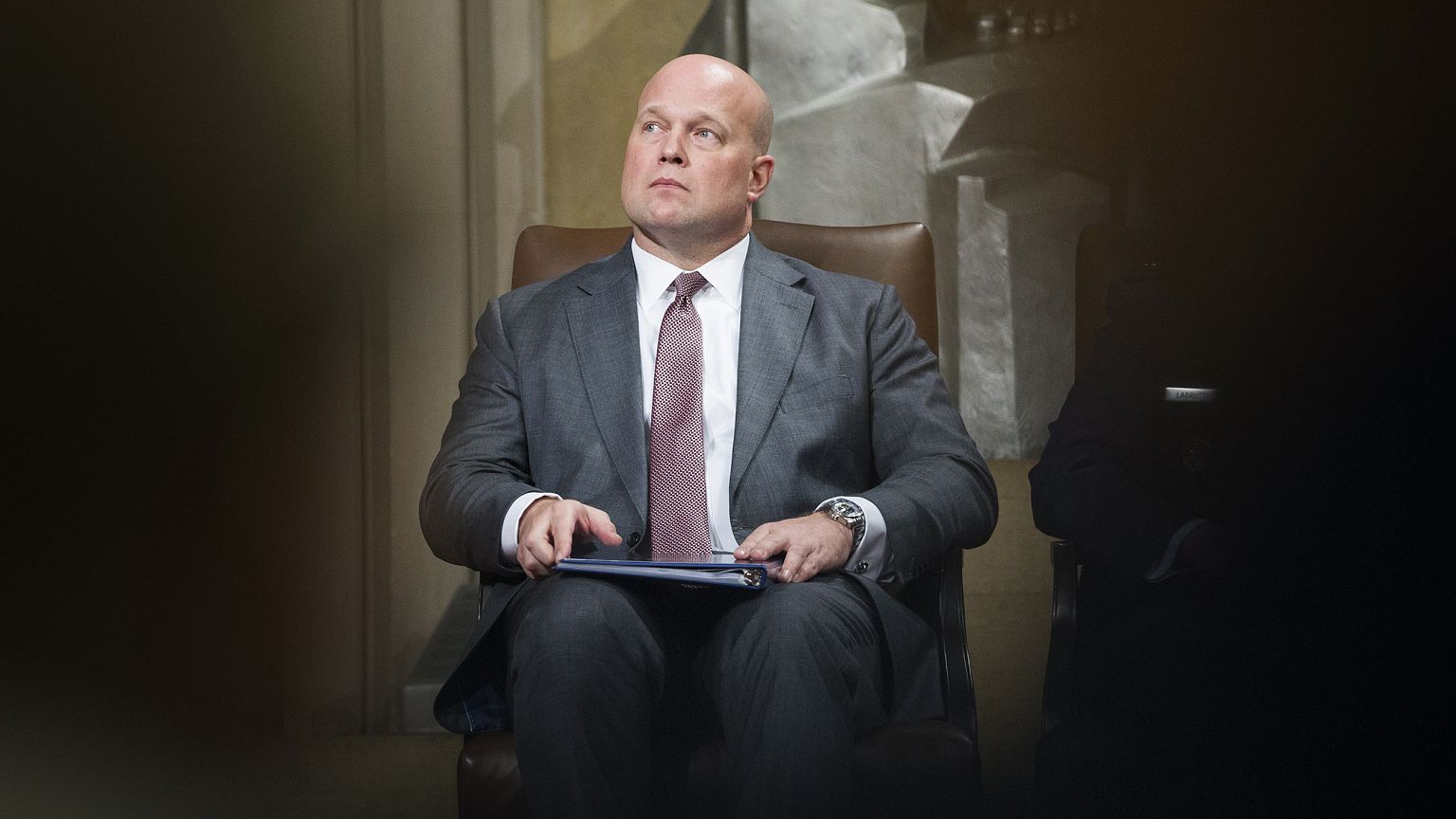 Acting Attorney General Matthew Whitaker attends the annual Veterans Apprec