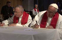 Papa Francisco pede perdão à Igreja Protestante