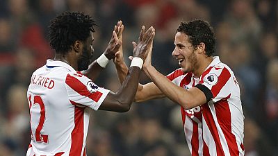 Ivorian Bony & Egyptian Sobhi on target as Stoke beat Swansea 3 - 1