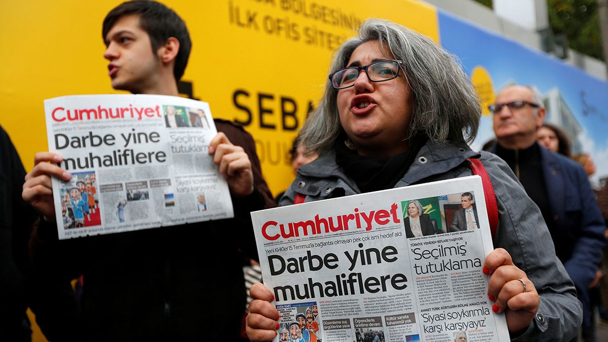 Europe condemns more journalist detentions in Turkey