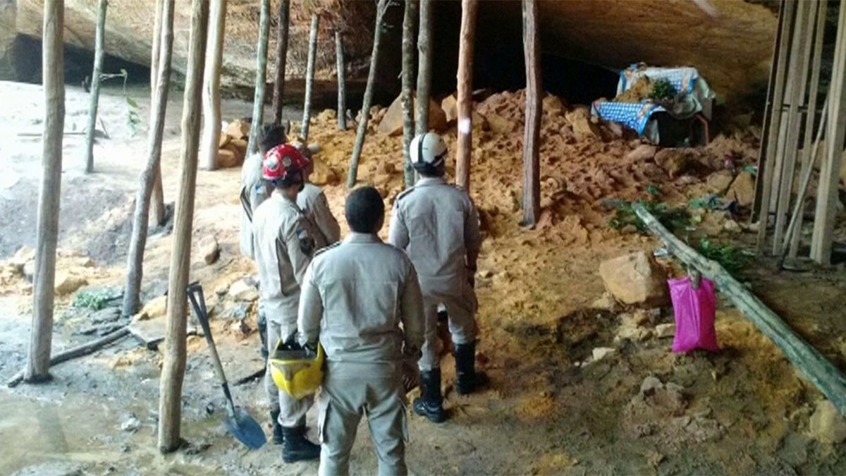 Βραζιλία: Φόβοι για νεκρούς μετά από κατάρρευση οροφής σπηλαίου