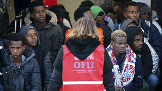 French authorities remove minors from shipping containers in Calais