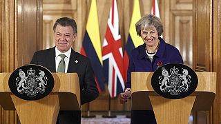 El presidente colombiano promueve la inversión en su país en su visita de Estado al Reino Unido