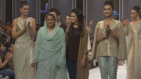 Glitz, glamour and women's rights at Pakistan Fashion week