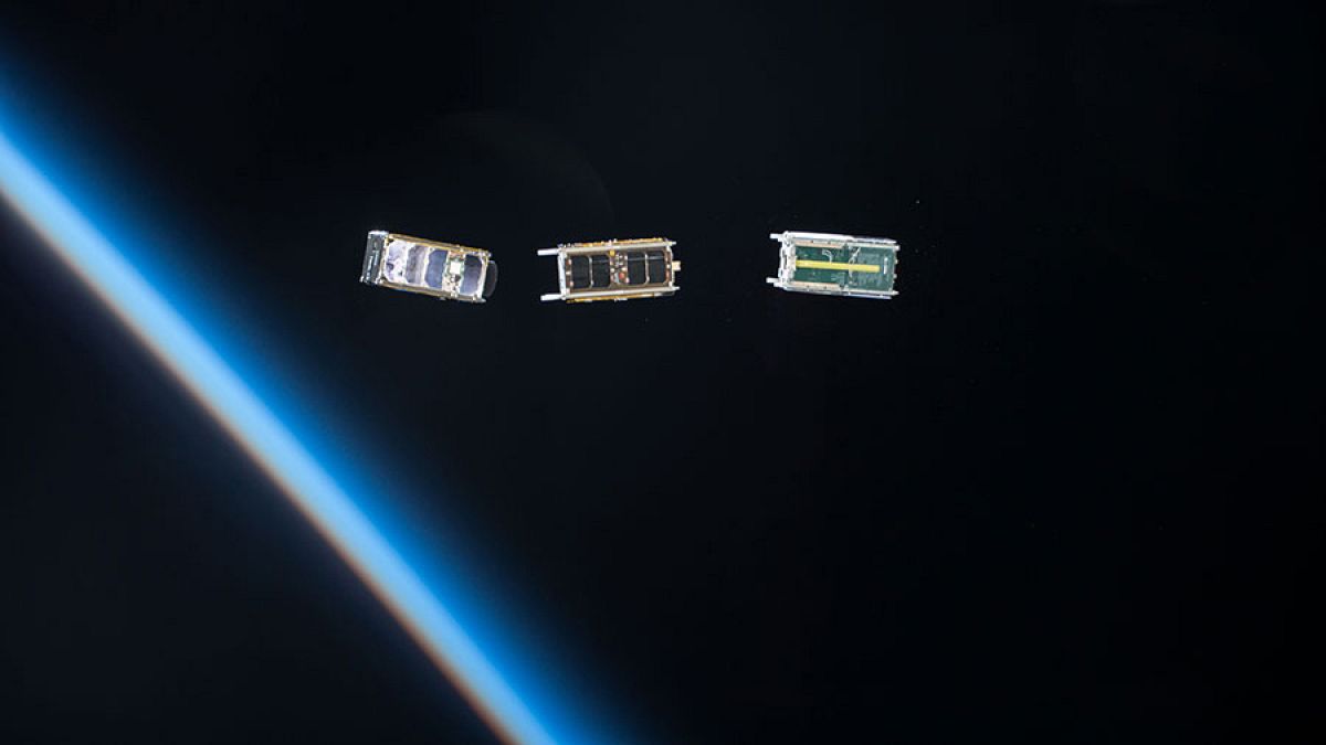 Image: Cubesats are currently the standard small satellite, but some spacec