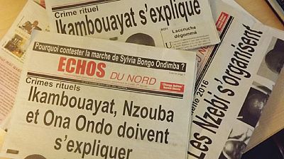 Gabonese police storm opposition newspaper office, journalists arrested