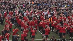 Les Néo-Zélandais récupèrent le record du plus grand haka