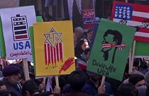 İran'da büyükelçilik baskınının yıl dönümü ABD karşıtı gösterilerle kutlandı