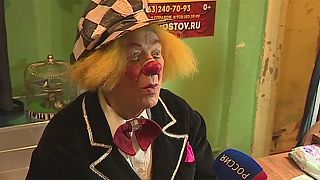 Russia pays tribute to Soviet-era clown Oleg Popov