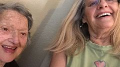 Genevieve Purinton and her daughter, Connie Moultroup, were reunited throug