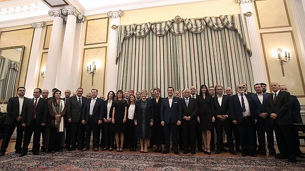Ελλάδα: Ορκίστηκε η νέα κυβέρνηση Ελλάδα: Ορκίστηκε η νέα κυβέρνηση