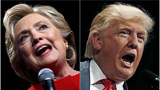 Trump e Clinton all'offensiva finale in vista del voto dell'otto novembre