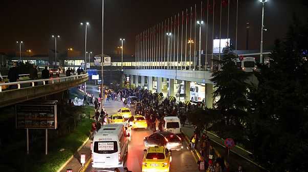 Susto en el aeropuerto Ataturk de Estambul Susto en el aeropuerto Ataturk de Estambul