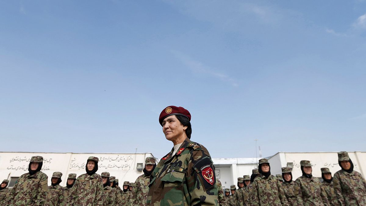 Video: Training Afghanistan's women soldiers