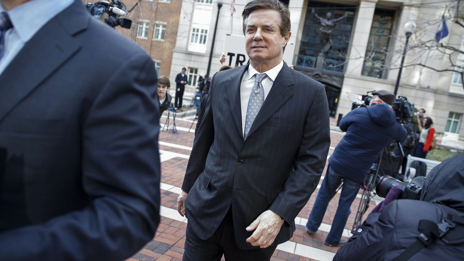 Image: Former Trump campaign chairman Paul Manafort