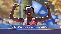 Keitany und Ghebreslassie gewinnen Marathon in New York