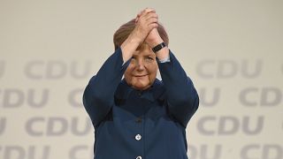 Image: German Chancellor Angela Merkel