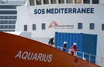 Image: The Aquarius rescue ship arrives in Malta in August